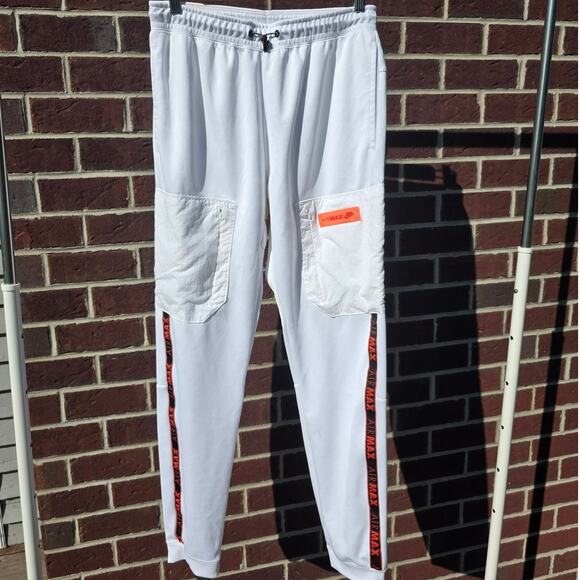 Nike Air Max White Jogger Sweat Pants - Picture 1 of 4